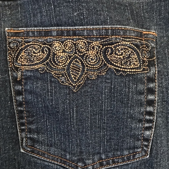 Cosmopolitan Denim Blue Jeans Womens Size 14 Straight Leg Super Stretch - Picture 13 of 13